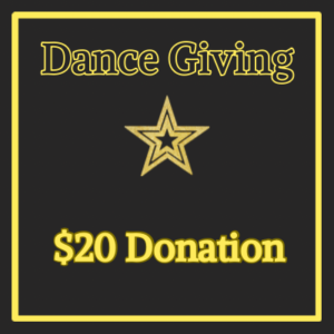 Dance-Giving Donation (No Social Attendance)
